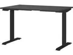 Elektrisch ihv bureau,HxBxD 720-1200x1200x800mm,blad grafiet