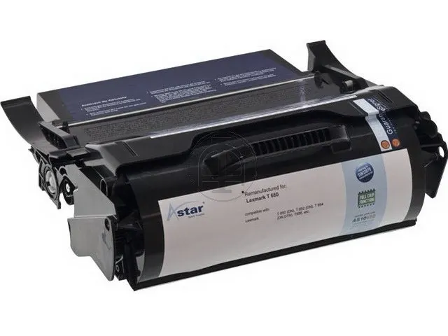 AS10650 Astar Lexmark T650H11E Optra toner zwart rebuilt 25.000pag chi