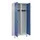 locker voor scheiding van kleding,HxBxD 1950x800x500mm,2vak