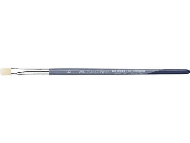penseel Faber-Castell platte kwast nr. 6