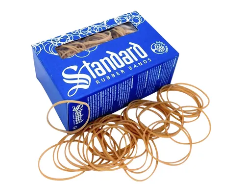 Elastiek Standard Rubber Bands 22 100x1.5mm 1kg 2660 stuks bruin