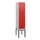 dubbeldekse locker,HxBxD 1950x400x500mm,1x2vak.,vak B 400mm