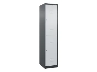 dubbeldekse locker,HxBxD 1850x400x500mm,1x2vak.,vak B 400mm - 1