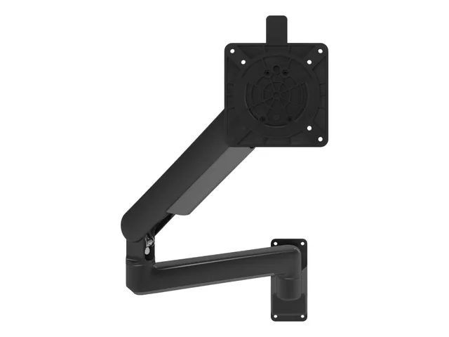 Viewprime Plus Monitorarm Gasgeveerd Met Wandbevestiging Zwart
