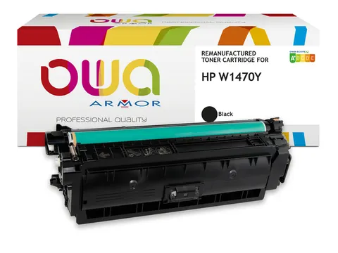Tonercartridge OWA alternatief tbv HP W1470Y zwart E