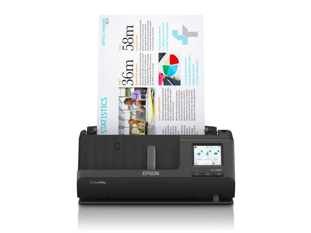 ES-C380W compacte A4-documentscanner met Wi-Fi-connectiviteit en U-tra