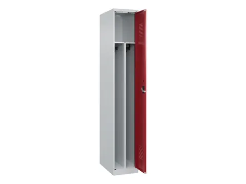 locker voor scheiding van kleding,HxBxD 1850x300x500mm,1vak