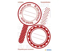 Keuken Etiket Herma 15446 New Look Rood 3 vel