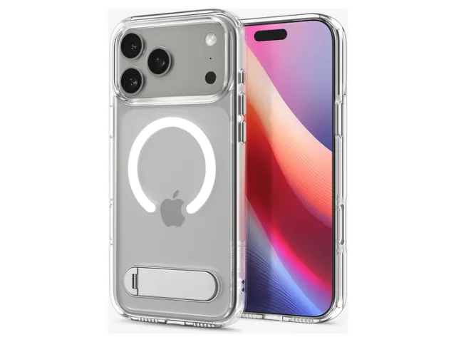 Ultra Hybrid S MagFit Apple iPhone 17 Pro Hoesje Transparant Wit