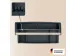 Organiseur de bureau portable Leitz tissu gris foncé