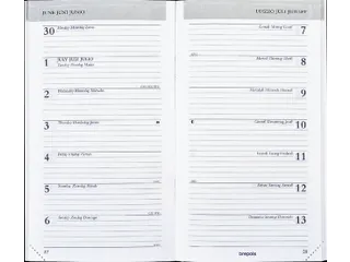 Agenda 2027 Brepols Breplan Genova 7dagen/1pagina zwart - 1