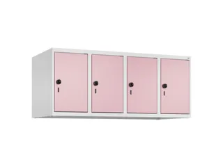 opzetkast,v. locker,4vak.,vak B 300mm,HxBxD 500x1200x500mm - 2