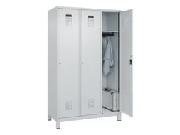 locker,HxBxD 1950x1200x500mm,3vak,vak B 400mm,cil.-slot,voeten