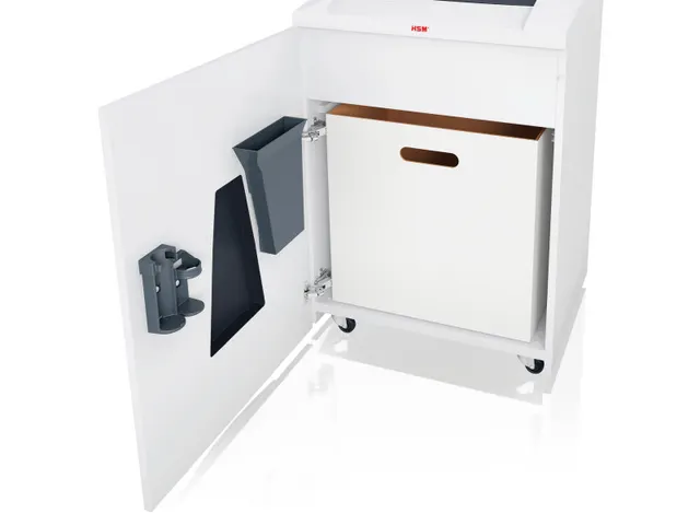 Datavernietiger HSM Securio P44i P-7 Snippers 1x5mm + OMDD 2x2mm