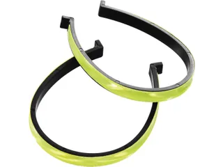 Broekclips Fluogeel Pak Van 2 Stuks - 1