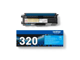 Tonercartridge Brother TN-320C blauw - 3