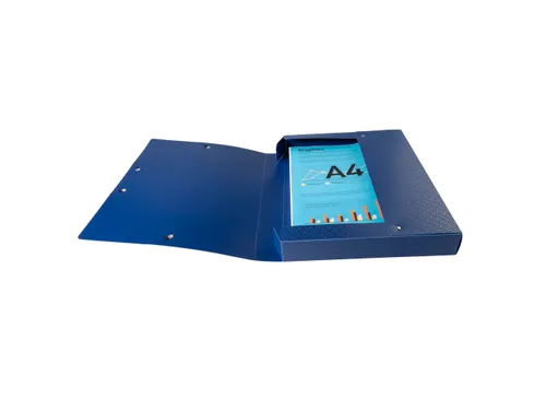 Klasseerdoos FOREVER PP rug 40mm blauw