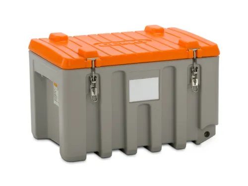 Opbergbox 150L H X B X D 530X 800X 600Mm Grijs/oranje