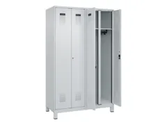 locker voor scheiding van kleding,HxBxD 1950x1200x500mm,4vak