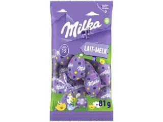 Milka paaseitjes 81g melk - 3