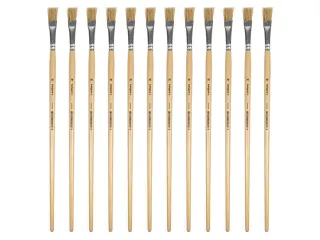 Lyonse penseel Kangaro #16 gelakt hout doos a 12 stuks - 1