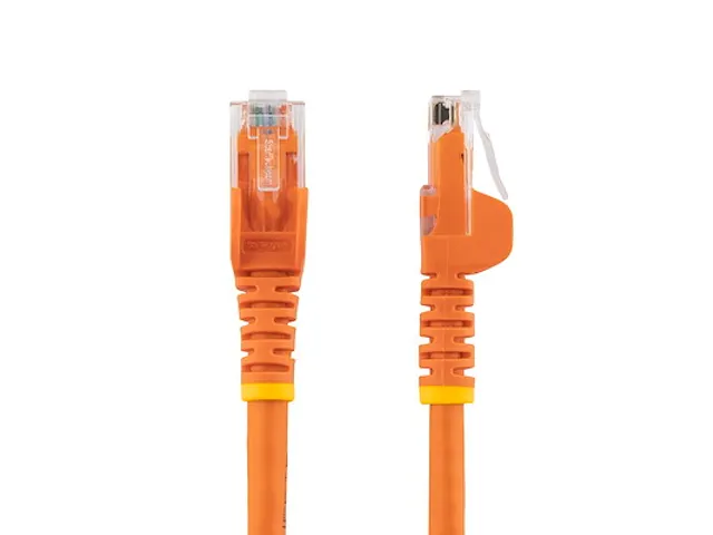 1m gigabit snagless RJ45 UTP Cat6 patchkabel oranje
