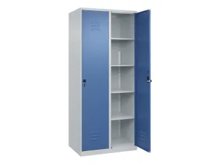 wasgoedverdeelkast,HxBxD 1850x800x500mm,vak B 400mm,draaigrendel - 2
