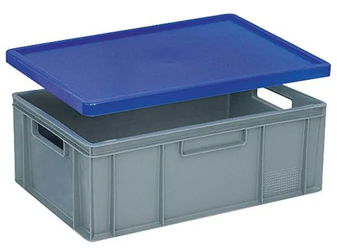 Stolpdeksel Voor Euronorm Stapelkrat Lxb 600X400Mm Rood