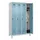 locker,HxBxD 1950x1200x500mm,4vak,vak B 300mm,draaigrendel,voeten