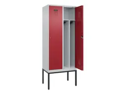locker voor scheiding van kleding,HxBxD 2120x800x500mm,2vak