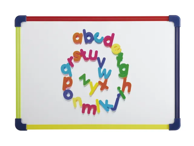 Whiteboard MAUL 24x35cm 2-zijdig beschrijf- wisbaar magnetisch staal