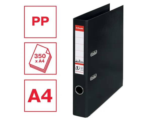 Classeur à levier Esselte Vivida N°1 multipack 50mm A4 5 pièces noi