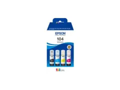 Epson inktfles 104 C13T00P640 EcoTank 4 kleuren Multipack