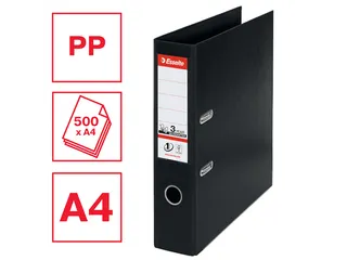 Ordner Esselte Vivida A4 75mm PP zwart - 2