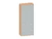 Kantoorkast 1920x800x430mm Decor Romp Beuken Decor Front Lichtgrijs