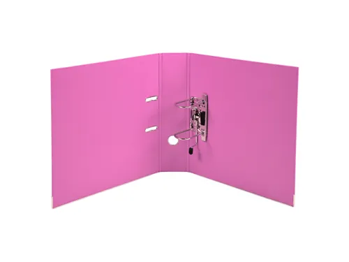 Ordner PP Prem'Touch A4maxi 80mm roze