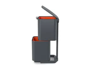 Afvalbak Intelligent Waste Totem Compact 40 Liter Grijs - 3