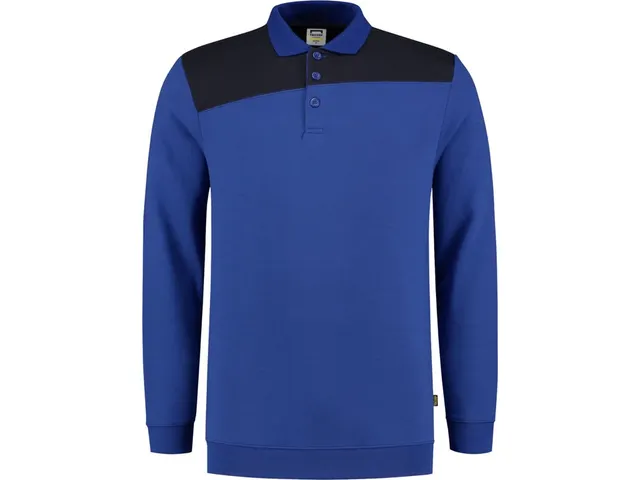 Tricorp 302004 polosweater, koningsblauw/marineblauw, maat 7XL, per st