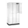Dubbeldekse garderobekast,HxBxD 1950x920x500mm,3x2vak.,vak B 260mm