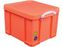 Really Useful Boxes Opbergdoos 35 Liter, Neonoranje Met Witte Handvaten