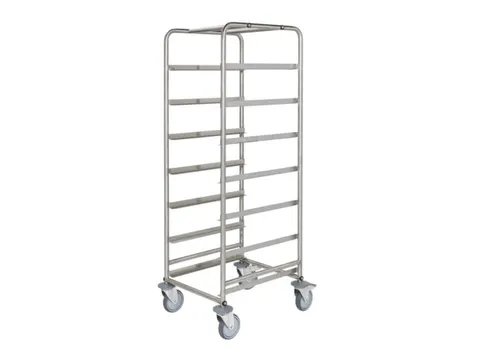 verzamelwagen,draagverm. 150kg,7etage(s),open,laadvl. LxB 510x410mm