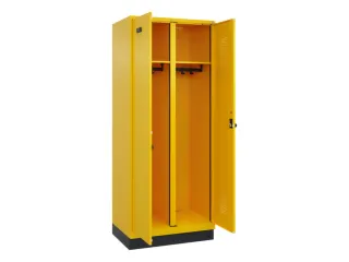 locker voor scheiding van kleding,HxBxD 1950x800x500mm,2vak - 1