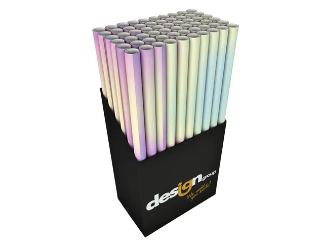 Inpakfolie Design Group iriserende folie 300x70cm