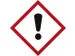 Symbole de danger "Attention dangereux" 35x35mm feuille