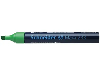 Marker Schneider Maxx 233 permanent beitelpunt groen - 6