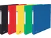 Elba elastobox Oxford Top File+ A4 rug 25mm Assorti kleuren karton