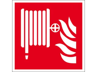 brandbeveiligingsbord,brandslang,wandbord,PVC,nalichtend - 1