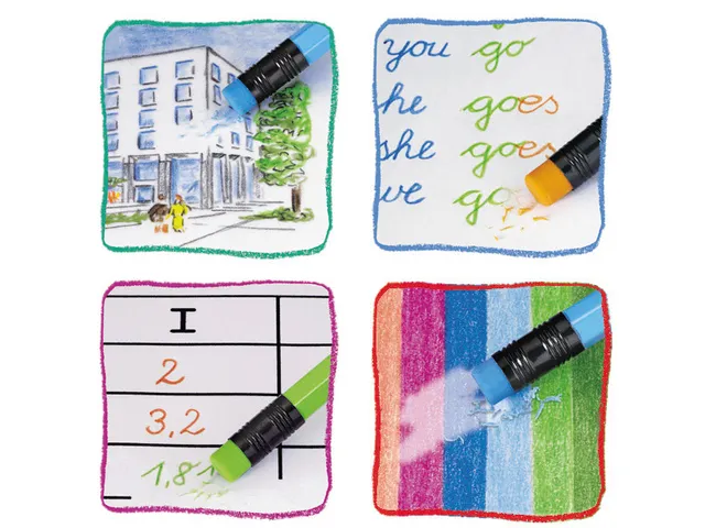 kleurpotlood GRIP 2001 uitgumbaar etui à 10 stuks