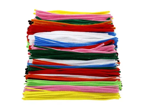 Chenilledraad Creativ Company 30cm dikte 4, 6, 9mm 700 stuks assorti