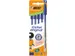 Balpen Bic Cristal medium blauw blister à 5 stuks